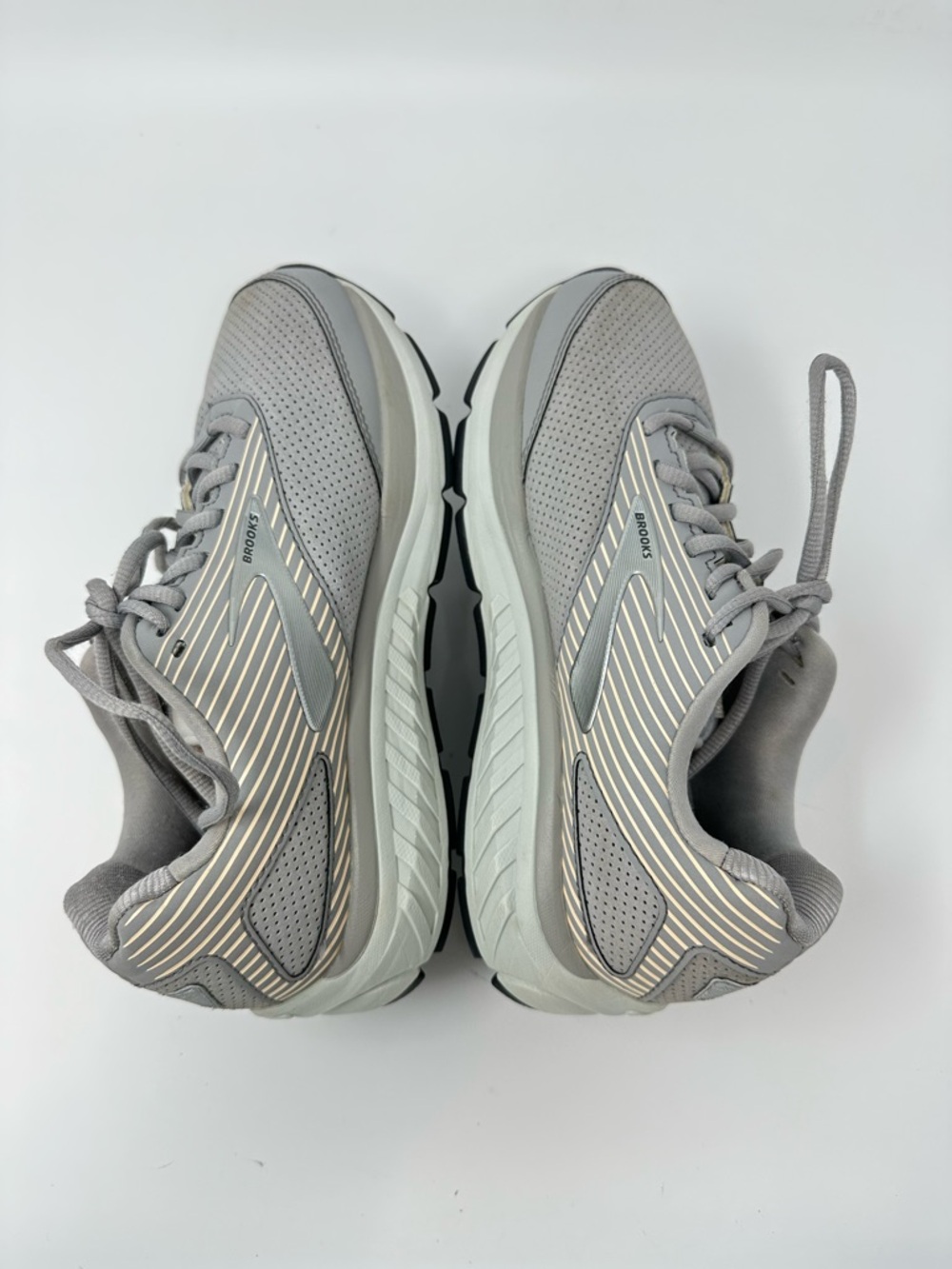 Brooks Addiction Walker Shoes Womens 8 Purple Grey Walking‎ Athletic Sneakers - Picture 6 of 14